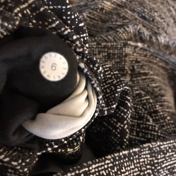 Lululemon Women's Size 6 Align Pant II 25 Black Gray Leggings - Picture 7 of 7